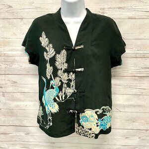 Vintage Citron of Santa Monica Silk Blouse